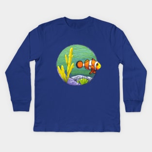 Clown Fish Kids Long Sleeve T-Shirt